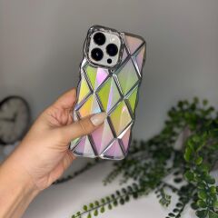 EpaLux Hologram Prizma Iphone 15 Pro Max Kılıf