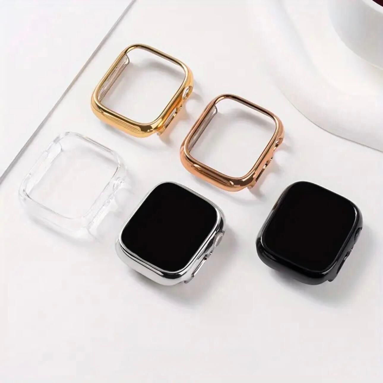 Epatime Frame Apple Watch Uyumlu Ekran Koruyucu 42 mm Tam koruma kapak